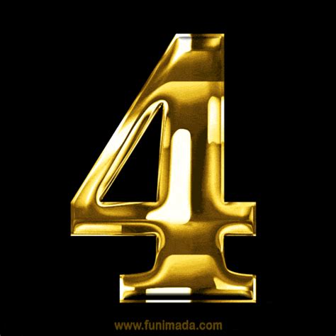 Number 4 GIF .